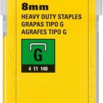 Stanley 8mm Heavy-Duty Staple (1000 Pieces)1-TRA705T