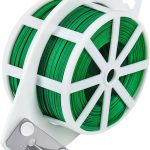 Toolzone 100m Green Garden Twist Tie Support Wire