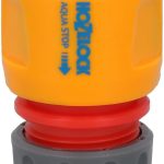 Hozelock Water Stop Connector Fits with 12.5 mm and 15 mm Hoses
