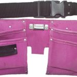 PINK Ladies 11 Pocket Leather Tool Belt
