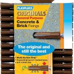 Plasplugs Originals Brown Plastic Wall plug SGP550