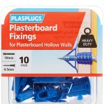 Plasplug Hcf110 Heavy Duty Plasterboard Plugs (10)