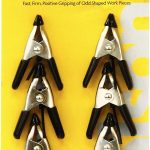 Rolson Spring Clamp Set, 50 mm – 6 Pieces