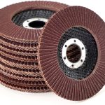 Trade Quality 115mm – 4 1/2” inch 80 Grit Sanding Flap Disc (10 pack) AB011