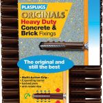 Plasplugs Solid Heavy Duty Wall Fixings Plugs pk of 50 – SBJP551