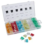 120pc Mini Car Blade Fuses In Box