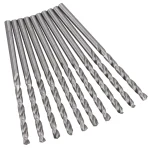 Professional 4 Piece 5mm HSS 4241 Long Straight Shank Twist Drill Bits DR051