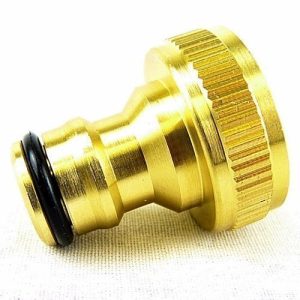 3/4" BRASS HOSE GARDEN TAP ADAPTER WATER PIPE FITTING SCREW ON HOSE PIPE