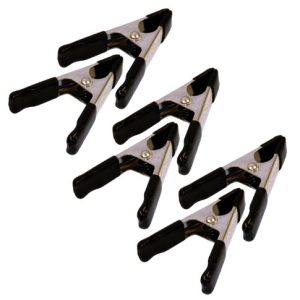Rolson Spring Clamp Set, 50 mm - 6 Pieces