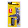 Rolson Tools 62852 2-in-1 Tradesman Knife