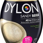 DYLON Washing Machine Fabric Dye Pod for Clothes & Soft Furnishings 350g – Sandy Beige