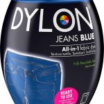 DYLON Washing Machine Fabric Dye Pod for Clothes & Soft Furnishings 350g – Jeans Blue